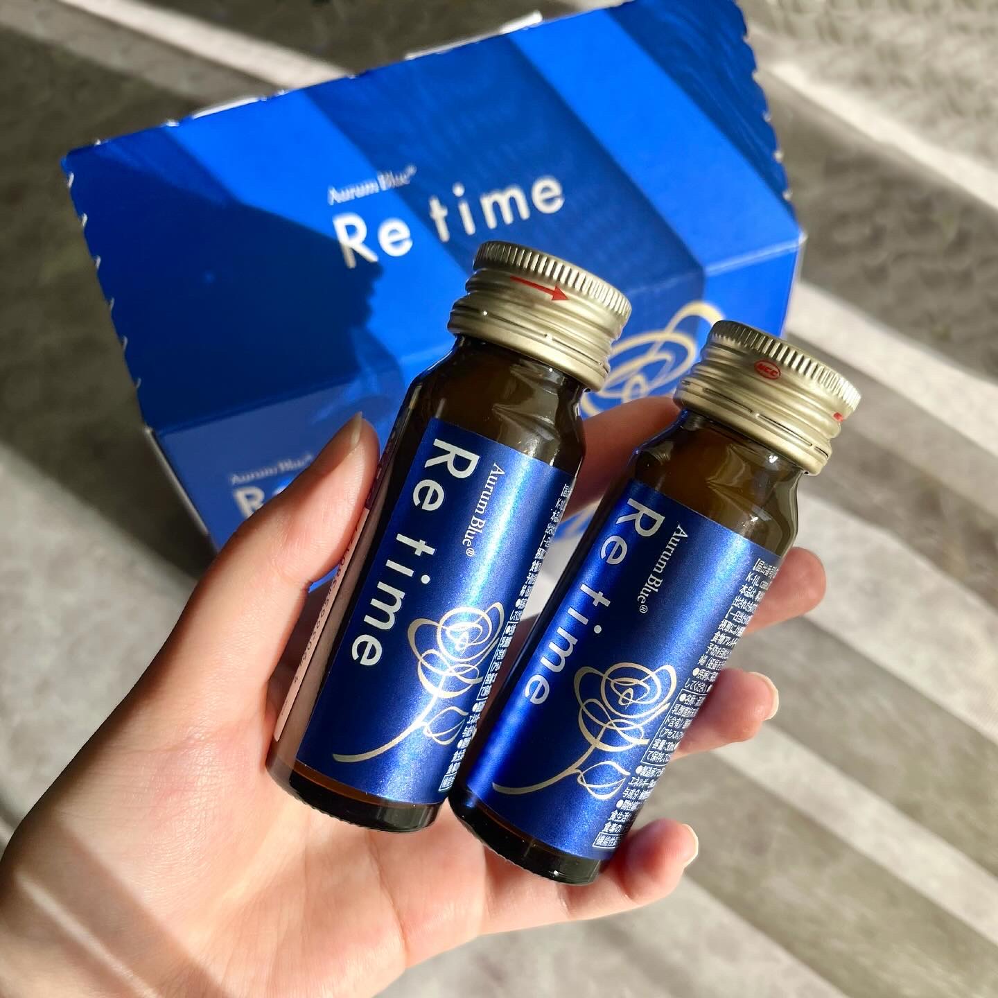 Re time ブルーローズドリンク/オーラムブルー/美容ドリンクを使ったクチコミ（2枚目）