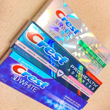 クレスト 3d ホワイトブリリアンス クレストの口コミ アメリカ 定番の歯磨き粉なのかアメリカ By にゃり 混合肌 30代前半 Lips