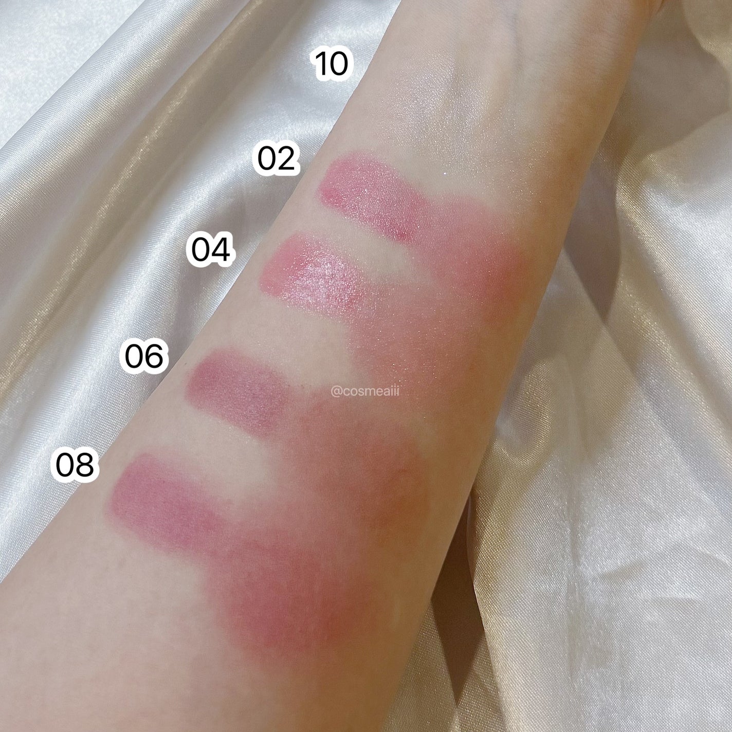 メルティングムードリップ&チーク/moonshot/ジェル・クリームチークを使ったクチコミ(3枚目)