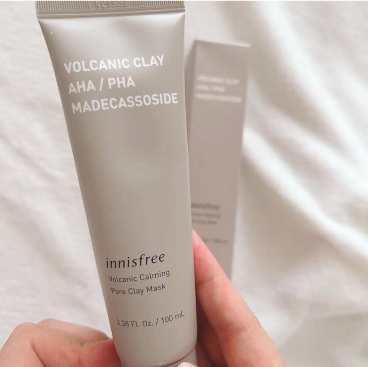 ヴォルカニック カーミング ポア クレイマスク/innisfree/洗い流すパック・マスクを使ったクチコミ(2枚目)