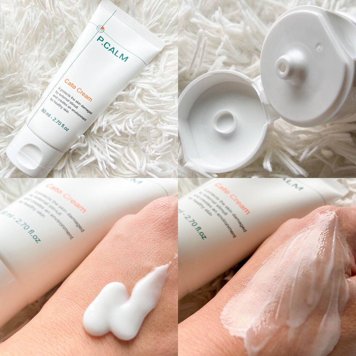 カトクリーム/P.CALM/フェイスクリームを使ったクチコミ（3枚目）