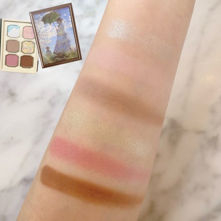 絵画アイシャドウパレット/MilleFée/アイシャドウパレットを使ったクチコミ(4枚目)