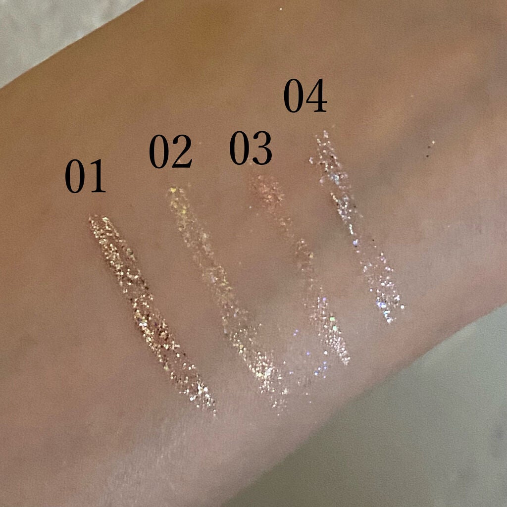 グリッターイルミネーションライナー/CipiCipi/リキッドアイライナーを使ったクチコミ(6枚目)