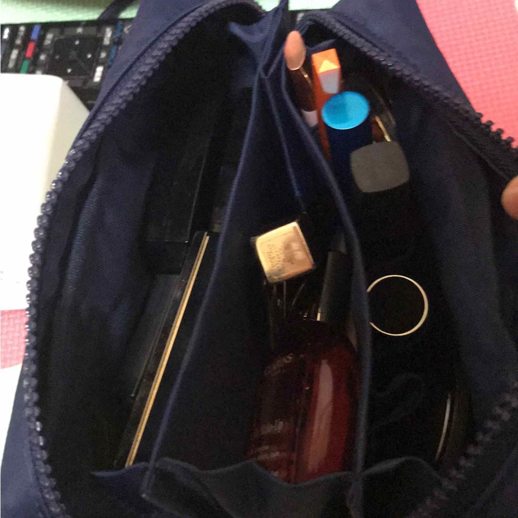 MAISON KITSUNE POUCH/3CE/化粧ポーチを使ったクチコミ（1枚目）