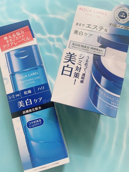 スペシャルジェルクリームA (ホワイト)(医薬部外品)/アクアレーベル/オールインワン化粧品を使ったクチコミ(2枚目)