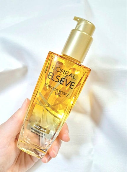 ロレアル パリ エクストラオーディナリー オイル エアリー シルク/ロレアル パリ/ヘアオイルを使ったクチコミ(1枚目)