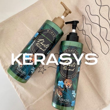 KERASYS デビルズパフューム シーズン２ ネロリ ムーンライト シャンプー&リンスのクチコミ「韓国ヘアケアNo.1ブランド
KERASIS @aekyung_japan の
デビルスシリー.....」（1枚目）