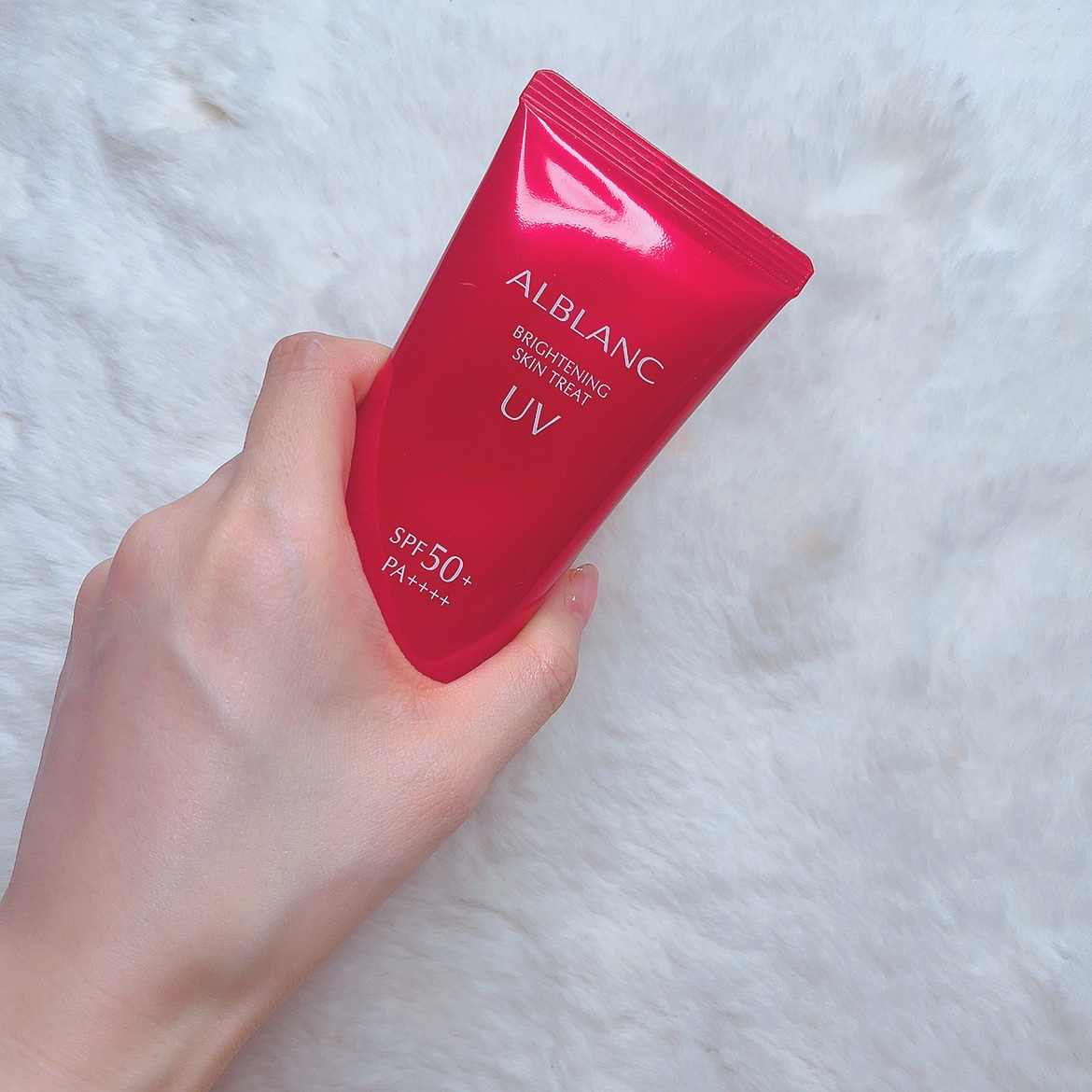 ブライトニングスキントリートUV/ALBLANC/日焼け止めローションを使ったクチコミ（2枚目）