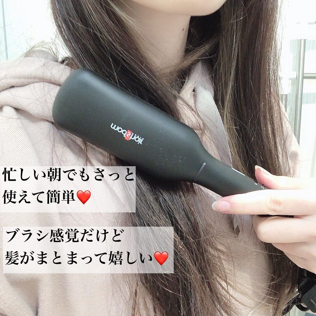 スタイリッシュ コンパクトイオンヒートブラシ MHB-3040-K/mod's hair/ヒートブラシを使ったクチコミ（3枚目）