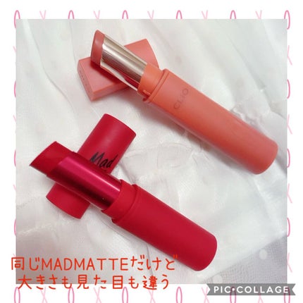 マッド マット リップ/CLIO/口紅を使ったクチコミ(2枚目)