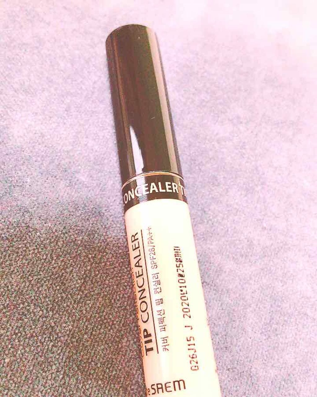 カバーパーフェクション チップコンシーラー/the SAEM/リキッドコンシーラーを使ったクチコミ(1枚目)