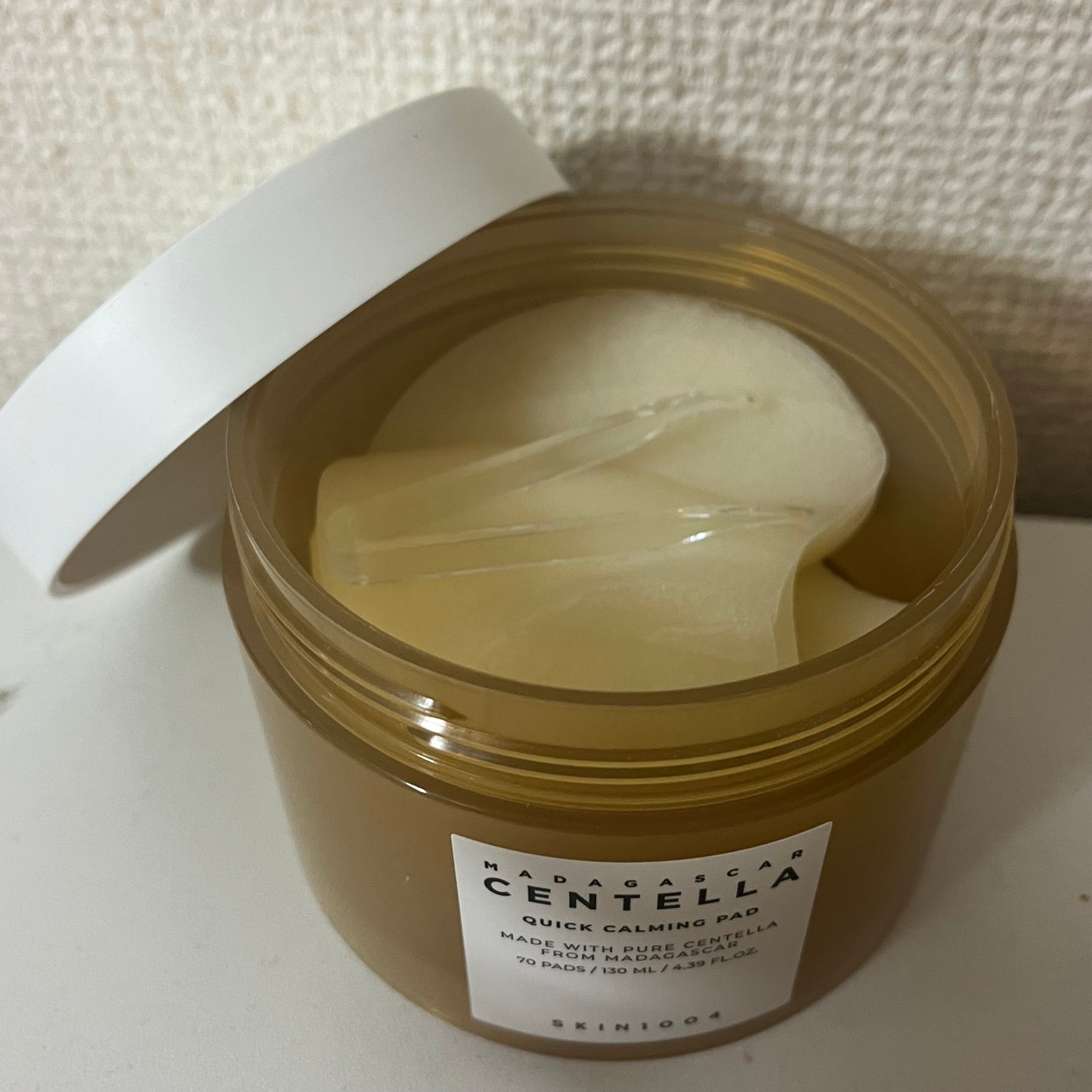 センテラ クイックカーミングパッド/SKIN1004/トナーパッドを使ったクチコミ(1枚目)