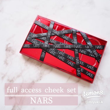 NARS フルアクセス チークセット のクチコミ「※記録用

🎄NARS 2021 ホリデーコレクション🎄
フルアクセスチークセット
8,360.....」（1枚目）