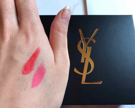 <旧>ルージュ ピュールクチュール/YVES SAINT LAURENT BEAUTE/口紅を使ったクチコミ(4枚目)