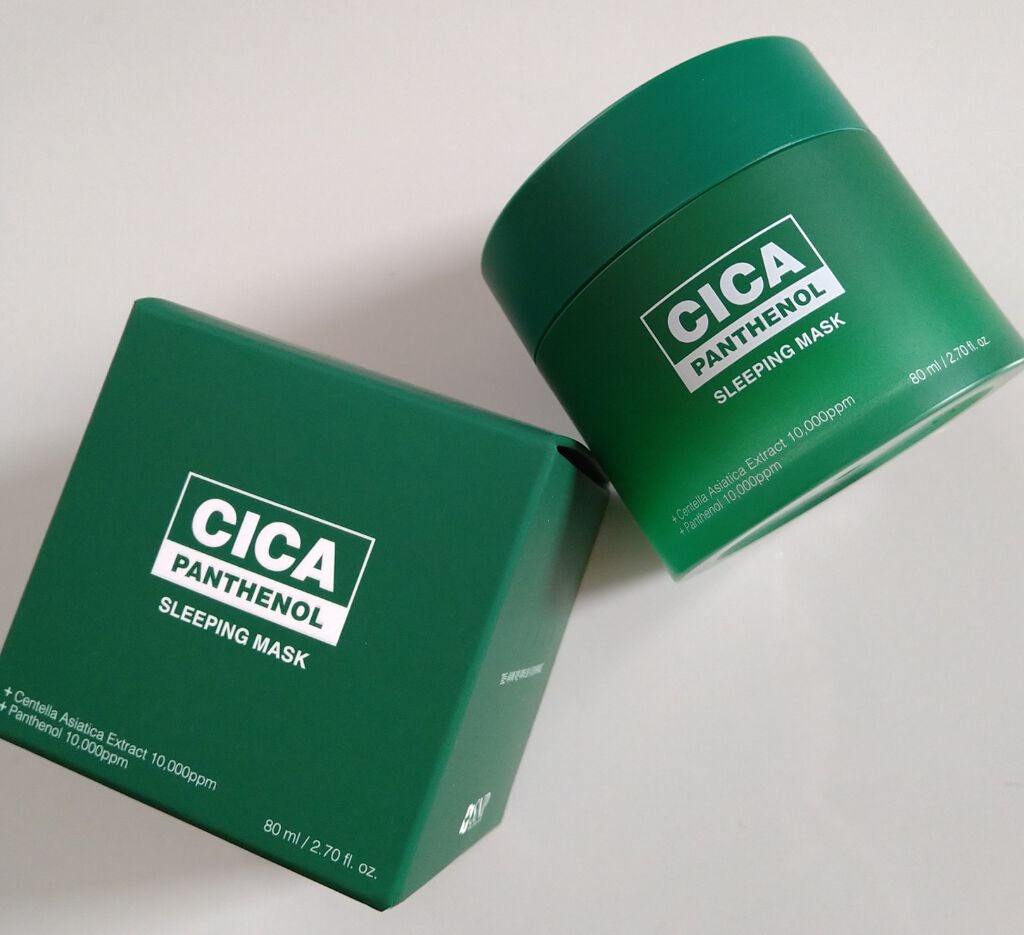 シカパンテノールスリーピングマスク/SNP/フェイスクリームを使ったクチコミ(1枚目)