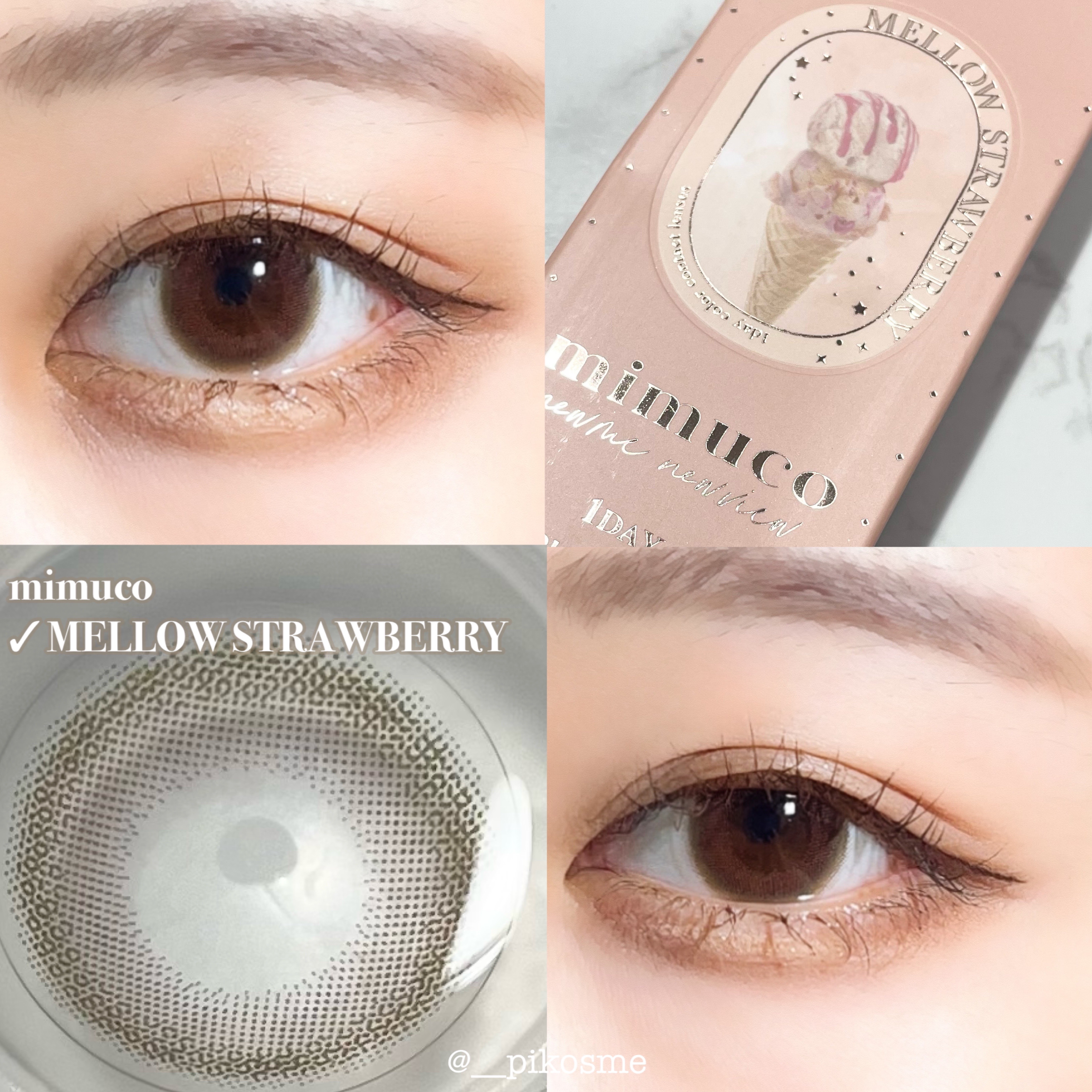 mimuco 1day/mimuco/ワンデー（１DAY）カラコンを使ったクチコミ（1枚目）