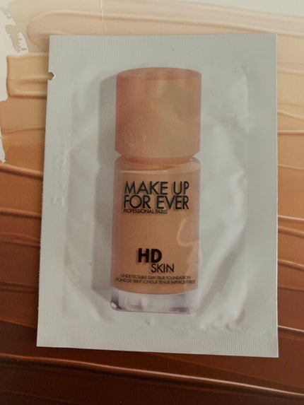 HDスキンファンデーション/MAKE UP FOR EVER/リキッドファンデーションを使ったクチコミ(1枚目)