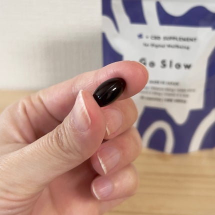 CBDサプリメント for デジタルウェルビーイング/Go Slow/健康サプリメントを使ったクチコミ(4枚目)