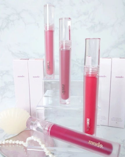 グラッセリップティント/mude/リップティントを使ったクチコミ(1枚目)