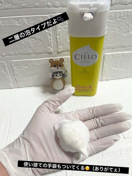 ムースカラー/CIELO/ヘアカラーを使ったクチコミ(2枚目)