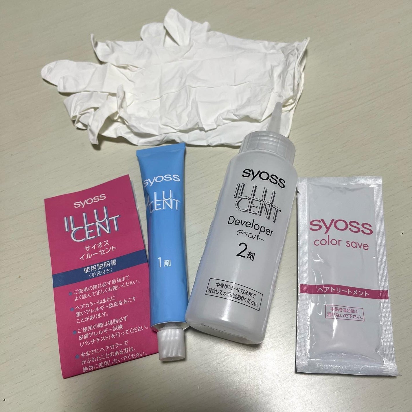 イルーセント ミルキーヘアカラー/サイオス/ヘアカラーを使ったクチコミ(3枚目)