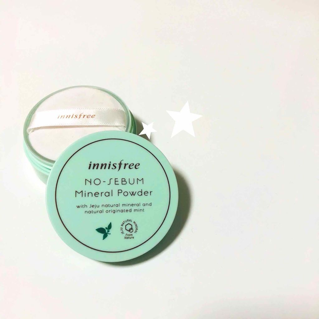 ノーセバム ミネラルパウダー/innisfree/ルースパウダーを使ったクチコミ（1枚目）