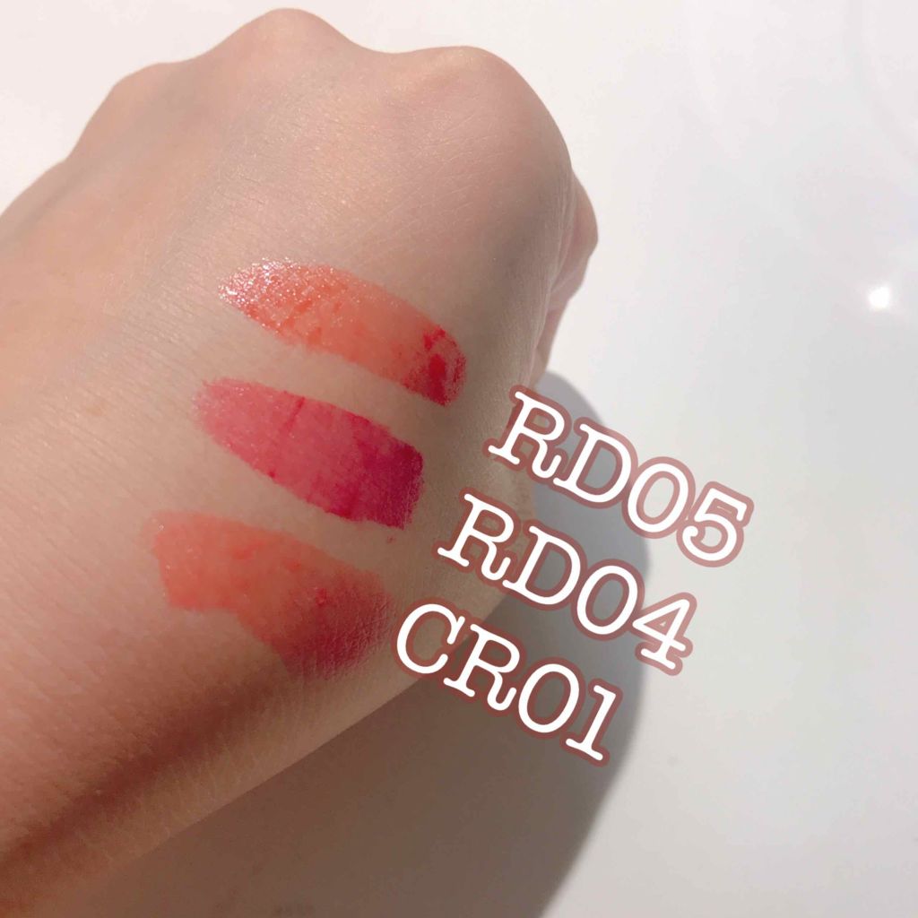 アピュー ウォーターライト ティント/A’pieu/リップティントを使ったクチコミ（3枚目）