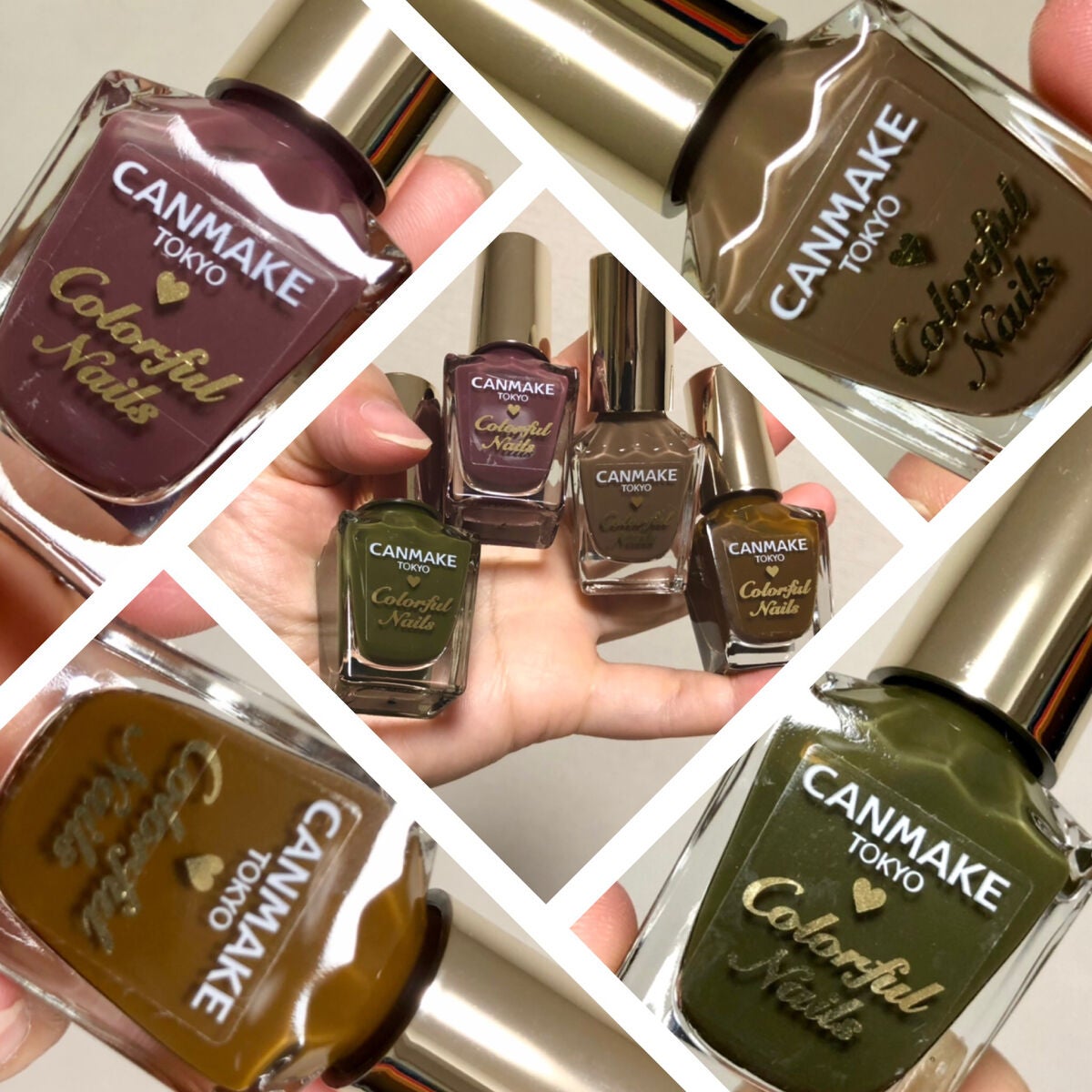 カラフルネイルズ/キャンメイク/マニキュアを使ったクチコミ(1枚目)