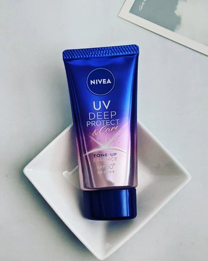 ニベアUV ディープ プロテクト&ケア トーンアップ エッセンス/ニベア/日焼け止めローションを使ったクチコミ(1枚目)