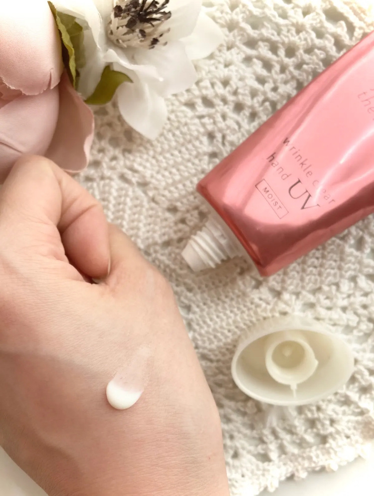 フォーザエフ 薬用 リンクルクリア ハンド UV モイスト/ナリスアップ/ハンドクリームを使ったクチコミ（2枚目）