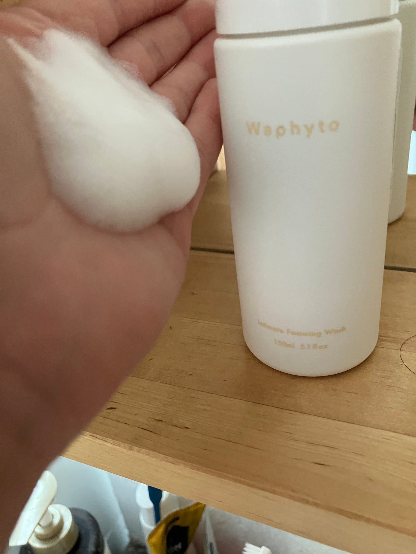 インティメイト フォーミングウォッシュ/Waphyto/デリケートゾーンケアを使ったクチコミ(3枚目)