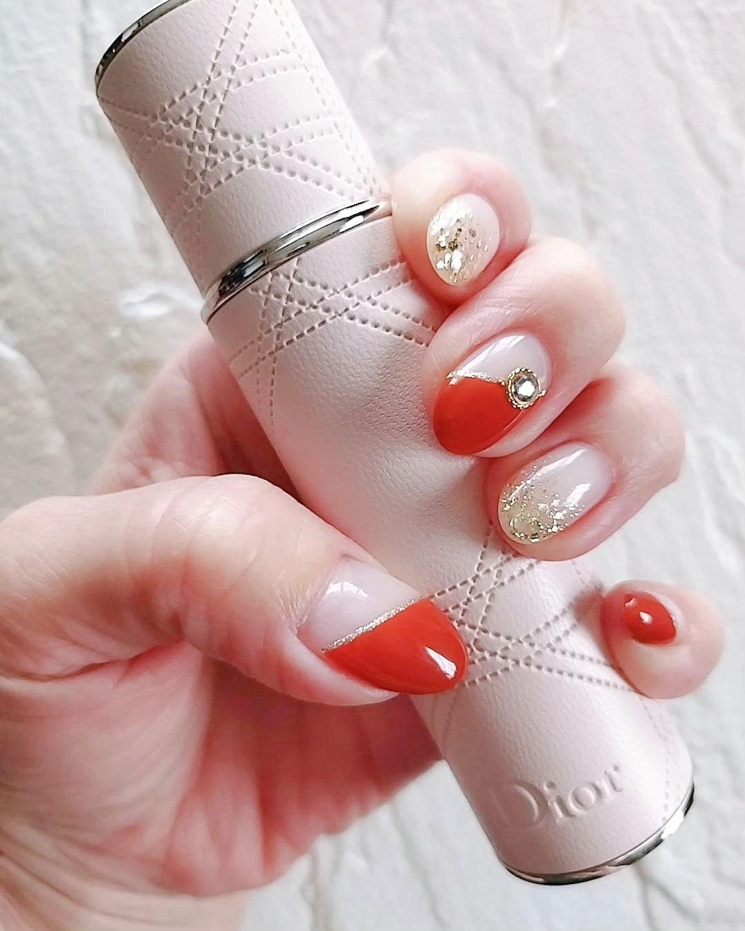 𝓔𝓽𝓼𝓾𝓴𝓸|スキンケアマニア❣️ on LIPS 「\♡ネイルチェンジしたよ💅♡/(かなりの時差投稿🤣)サロンネイ..」(1枚目)