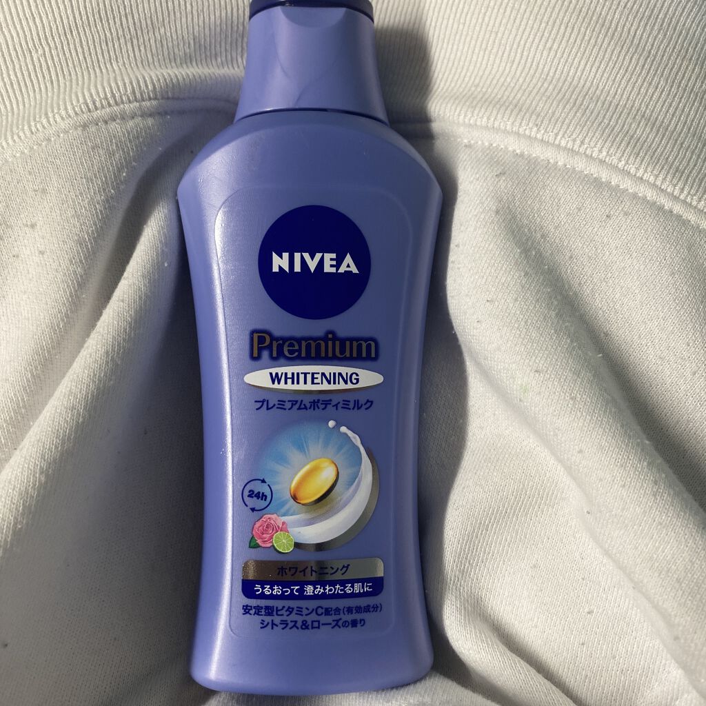 プレミアムボディミルク ホワイトニング【医薬部外品】		/ニベア/ボディミルクを使ったクチコミ（3枚目）