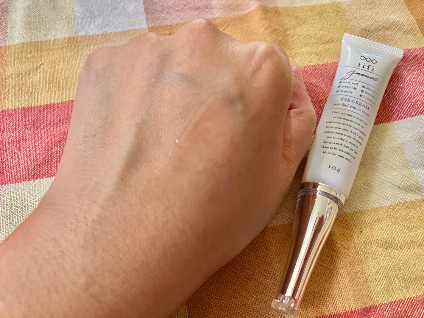 ジュメル アイクリーム/Jumel(ジュメル)/アイケア・アイクリームを使ったクチコミ(4枚目)