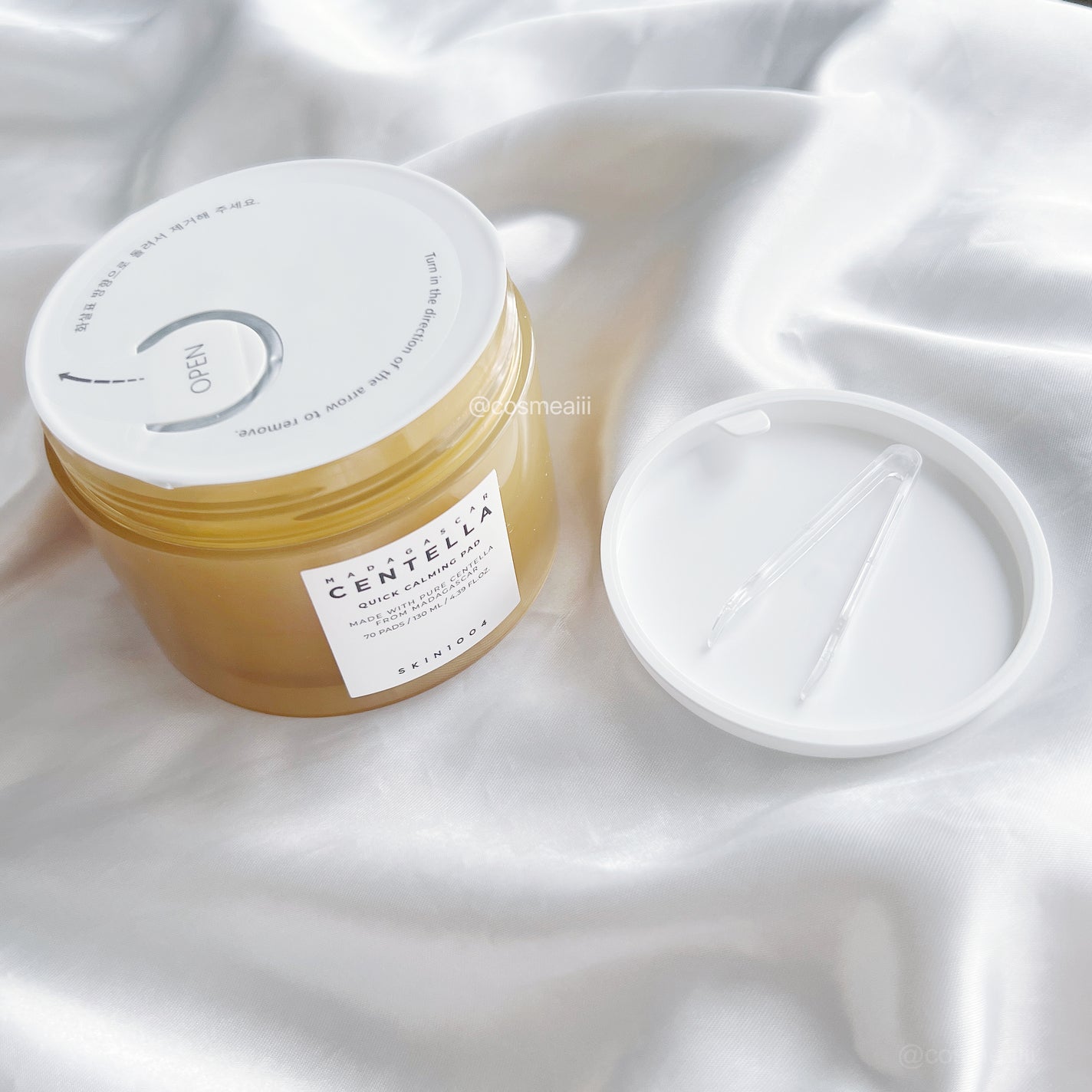 センテラ クイックカーミングパッド/SKIN1004/トナーパッドを使ったクチコミ(3枚目)