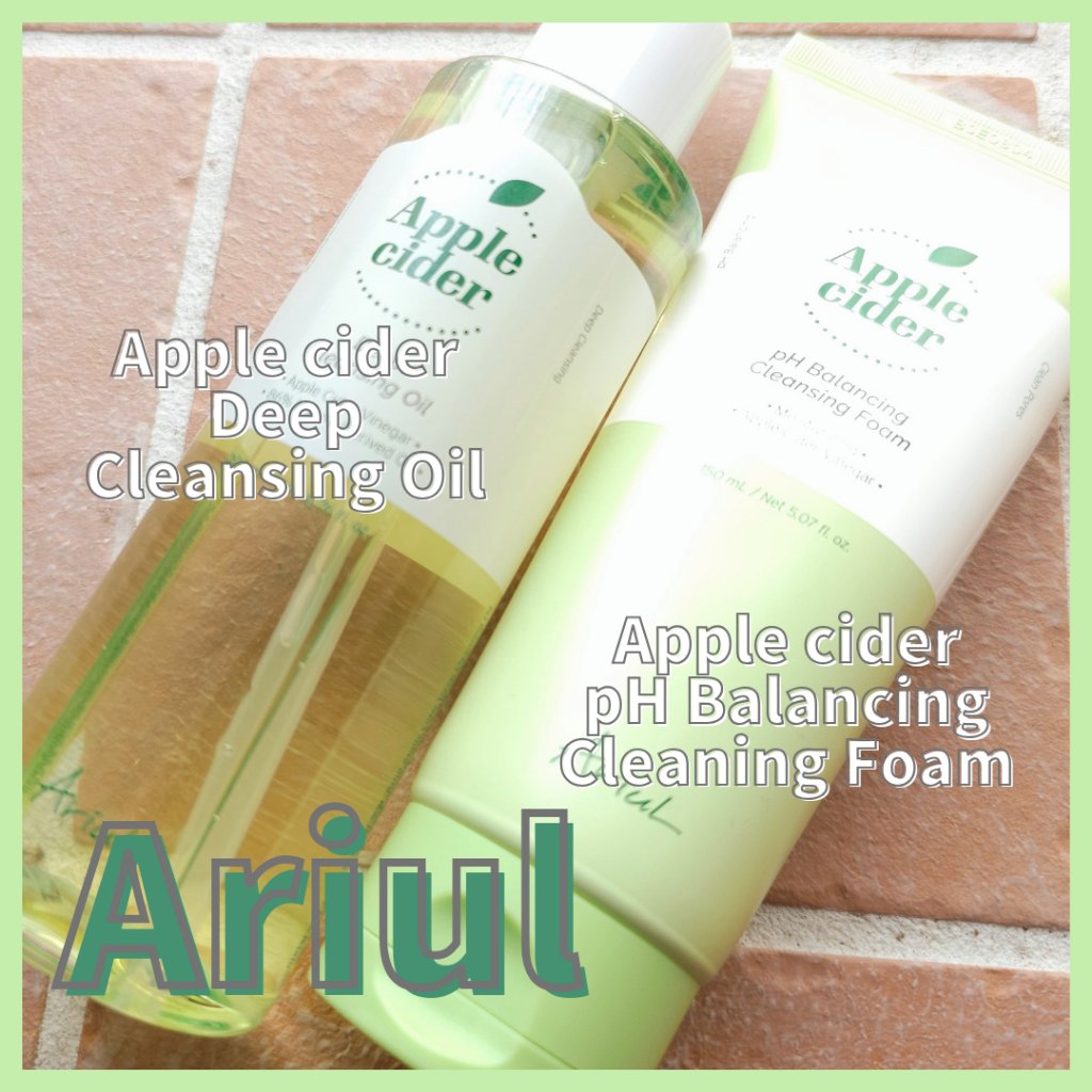 アップルサイダー pH弱酸性クレンジングフォーム /Ariul/洗顔フォームを使ったクチコミ（1枚目）