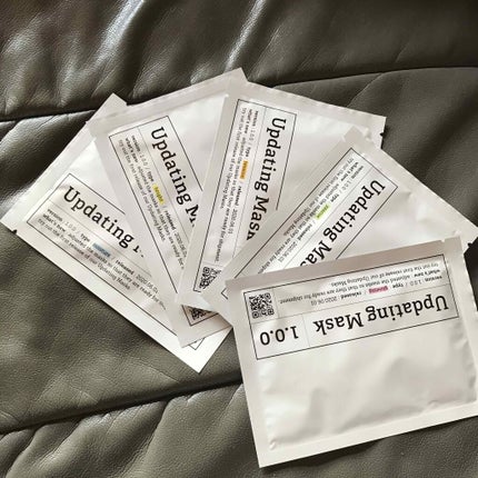 Updating Mask 1.0.0 5タイプセット 1セット5枚入り/meol/シートマスク・パックを使ったクチコミ(1枚目)