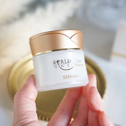 ワールド ワン ナイトリペアージュ/ステファニー/フェイスクリームを使ったクチコミ(2枚目)