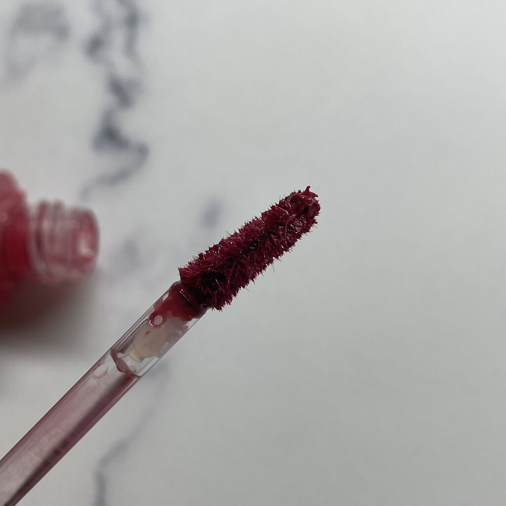 ノンスティッキーダズルティント/unleashia/リップティントを使ったクチコミ（3枚目）