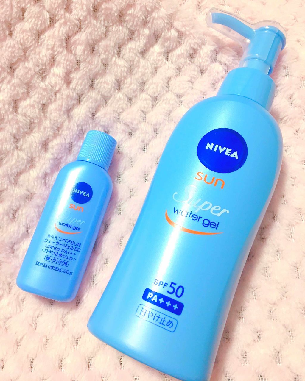 ニベアサン ウォータージェル SPF50/ニベア/日焼け止め・UVケアを使ったクチコミ(1枚目)