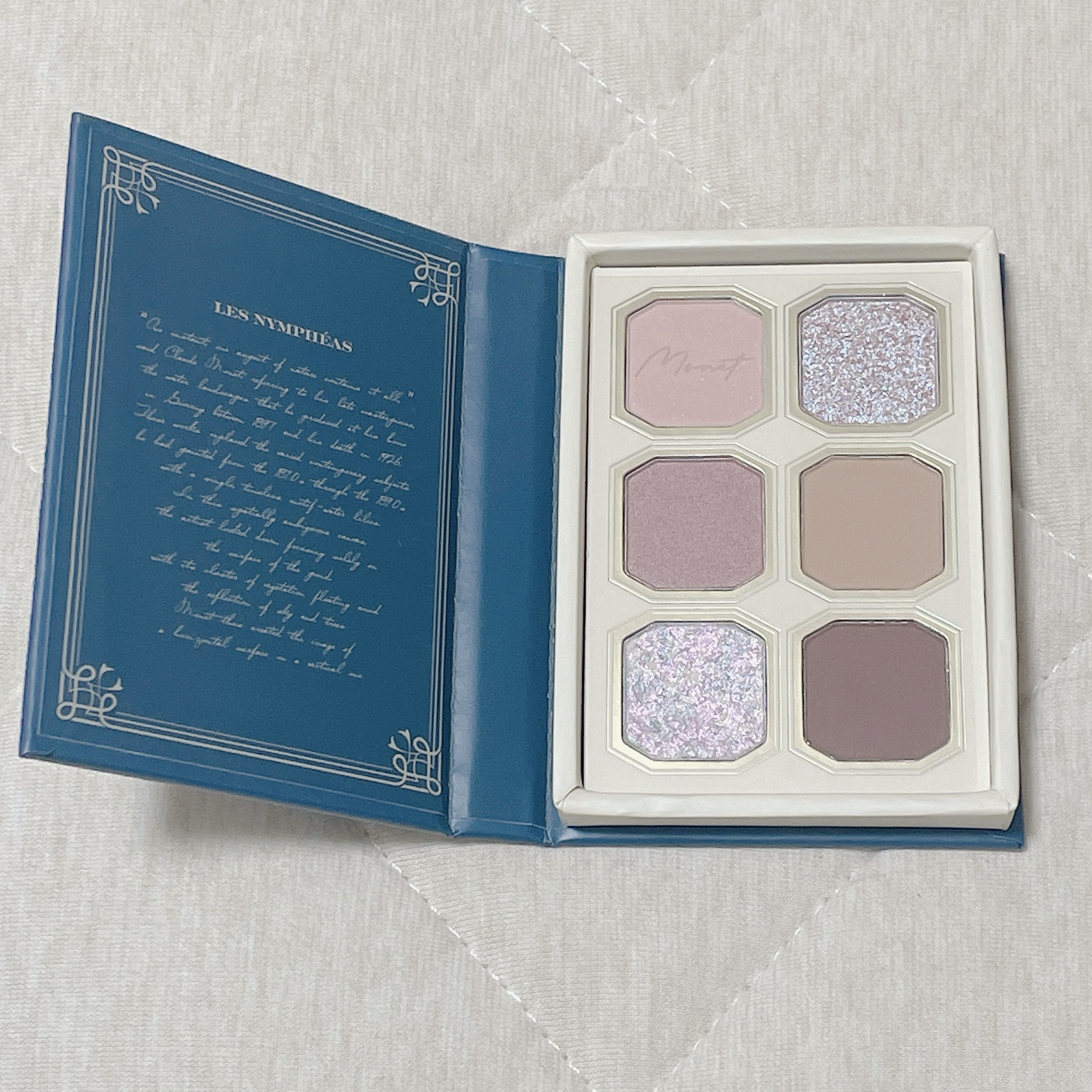 絵画アイシャドウパレット 06 睡蓮/MilleFée/アイシャドウパレットを使ったクチコミ（3枚目）