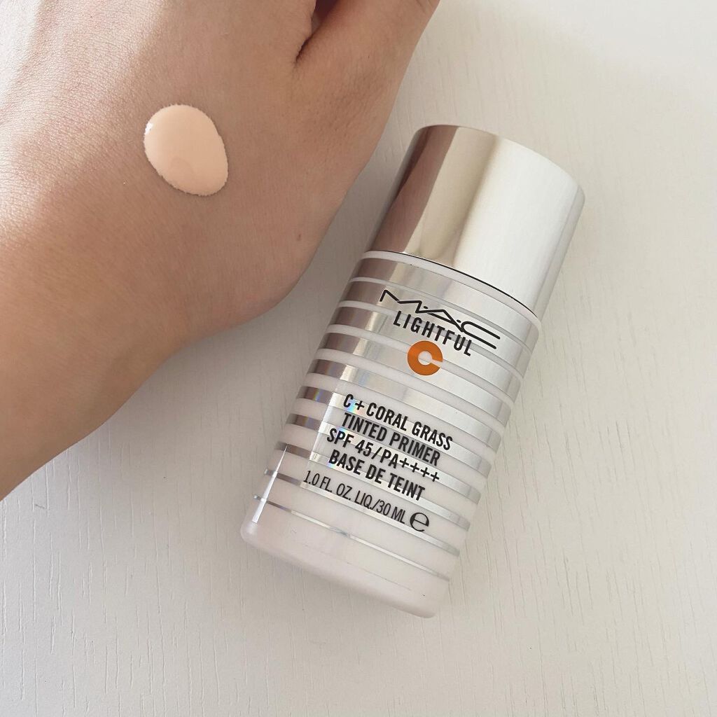 ライトフル Ｃ＋ティンティッド プライマーSPF45(PA++++)/M・A・C/化粧下地を使ったクチコミ（3枚目）