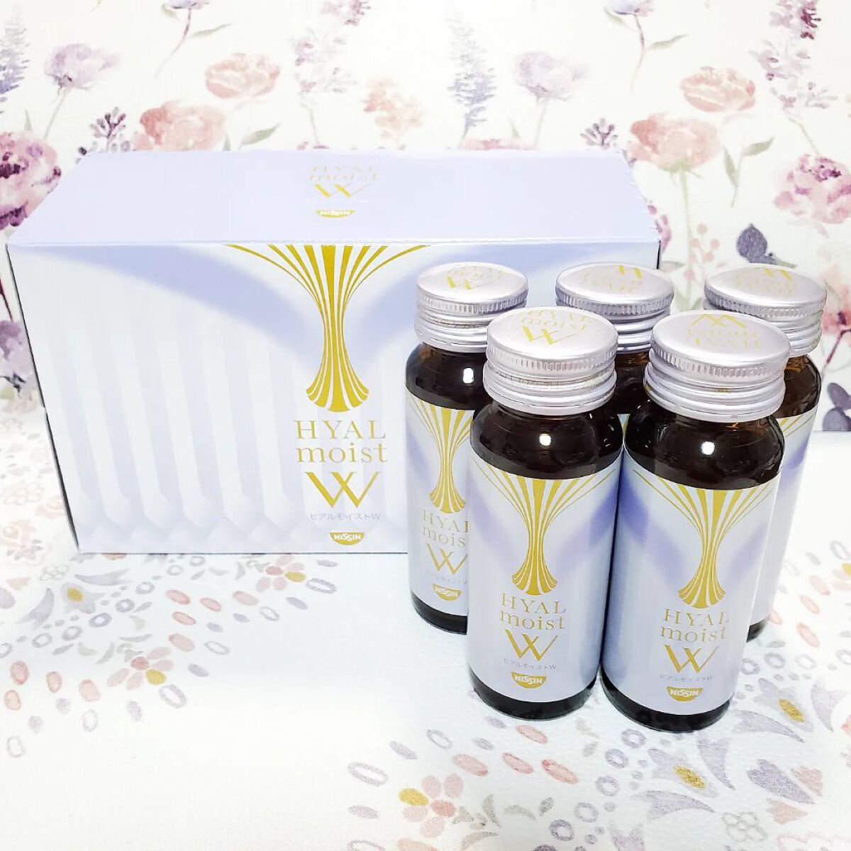 ヒアルモイスト W/日清食品/美容ドリンクを使ったクチコミ（1枚目）