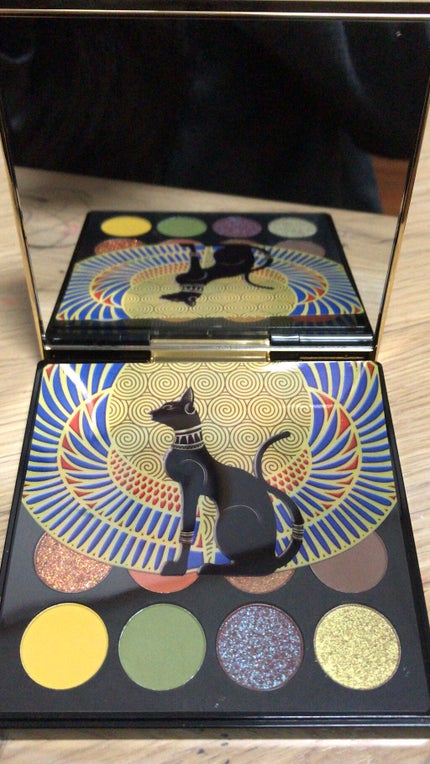 大英博物館 エジプトシリーズ アイシャドウパレット/ZEESEA/アイシャドウパレットを使ったクチコミ(2枚目)