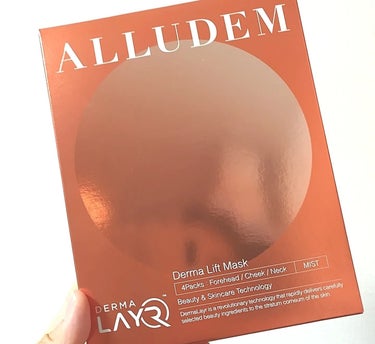 Derma Lift Mask/ALLUDEM/スキンケアキットを使ったクチコミ（2枚目）