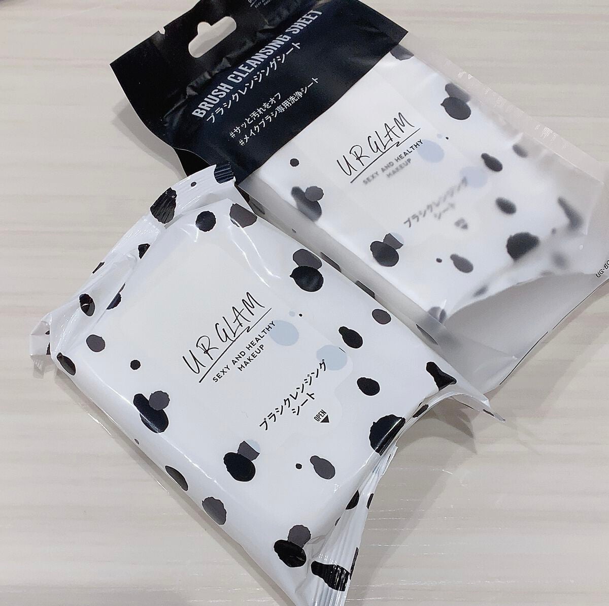 ブラシクレンジングシート/U R GLAM/その他を使ったクチコミ(2枚目)