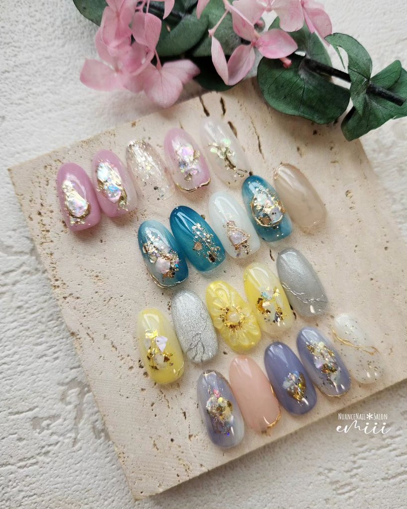 Re:gel カメレオンマグネットジェル/Beach/ジェルネイルを使ったクチコミ（1枚目）