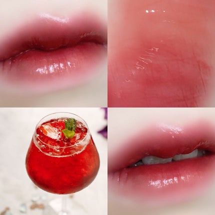 ジューシーラスティングティント/rom&nd/リップティントを使ったクチコミ(4枚目)