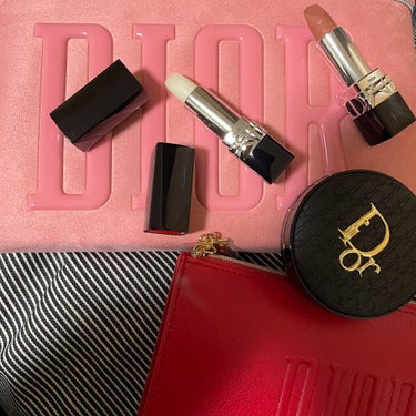 ルージュ ディオール 100 ヌード ルック マット/Dior/口紅を使ったクチコミ（2枚目）