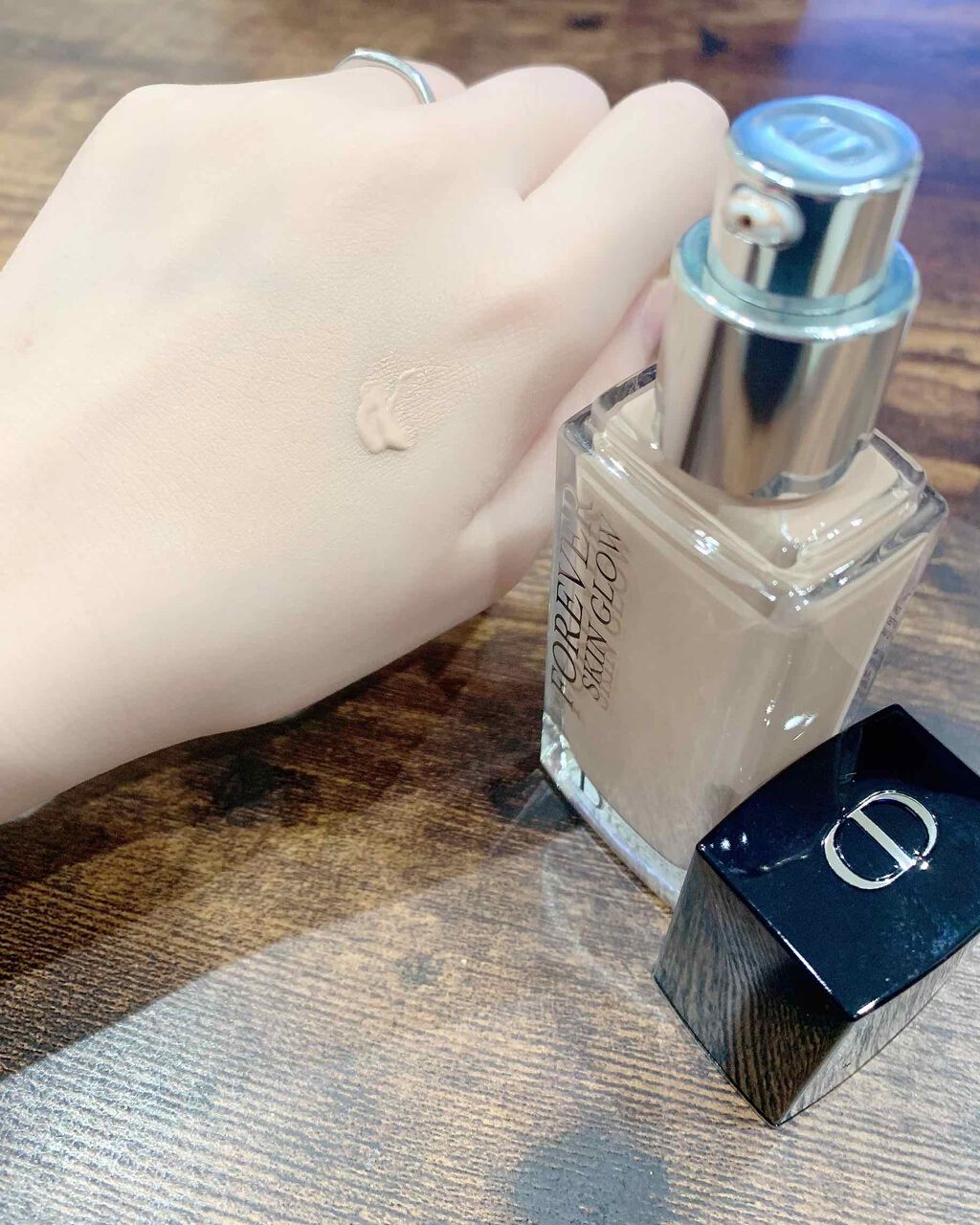 【旧】ディオールスキン フォーエヴァー フルイド グロウ/Dior/リキッドファンデーションを使ったクチコミ(2枚目)